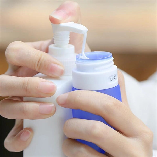 3OZ Silicone Travel Liquid Lotion Bottles