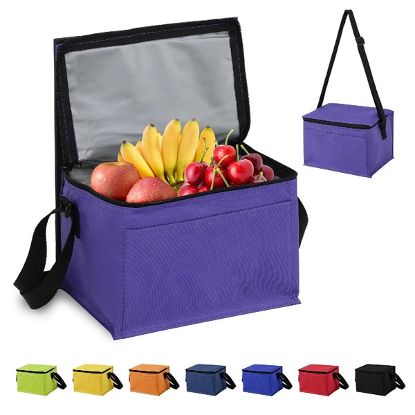 Insulated Cooler Bag With Front Pocket