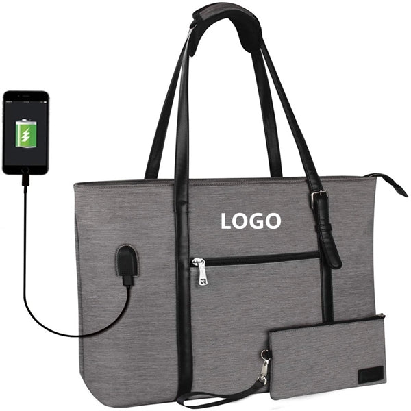 Usb Laptop Tote Bag 15.6inch