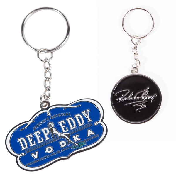 2" Soft Enamel Keychain (1 Sided)