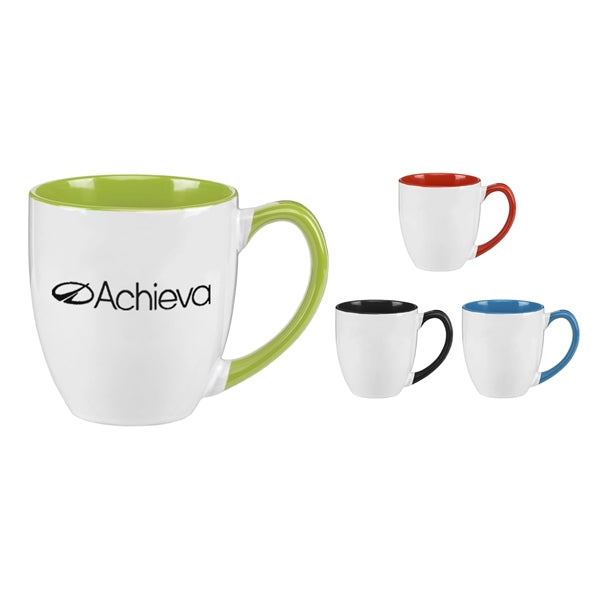 16 oz Two-Tone Ceramic Mug
