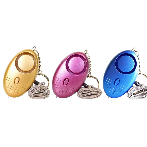 Safe Sound Personal Alarms Keychain with LED Lights