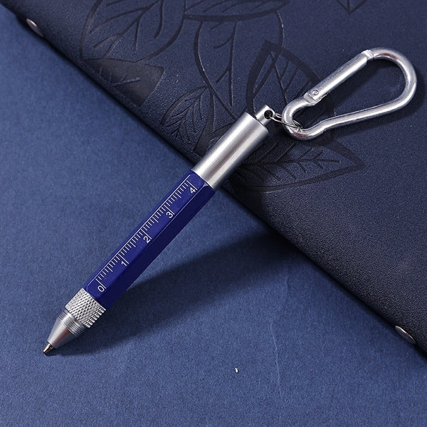 Function Tools Ballpoint Pen with keychain