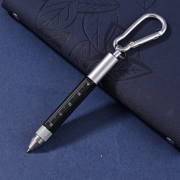 Function Tools Ballpoint Pen with keychain