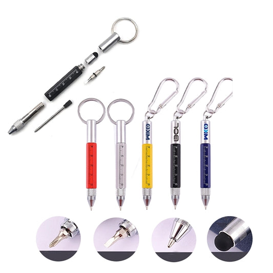 Function Tools Ballpoint Pen with keychain