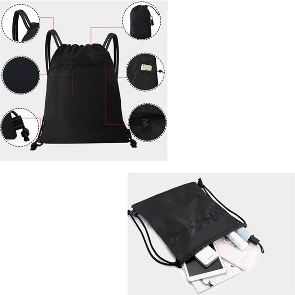 Polyester Drawstring Sports Backpack