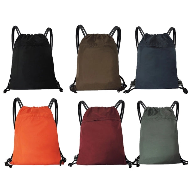 Polyester Drawstring Sports Backpack
