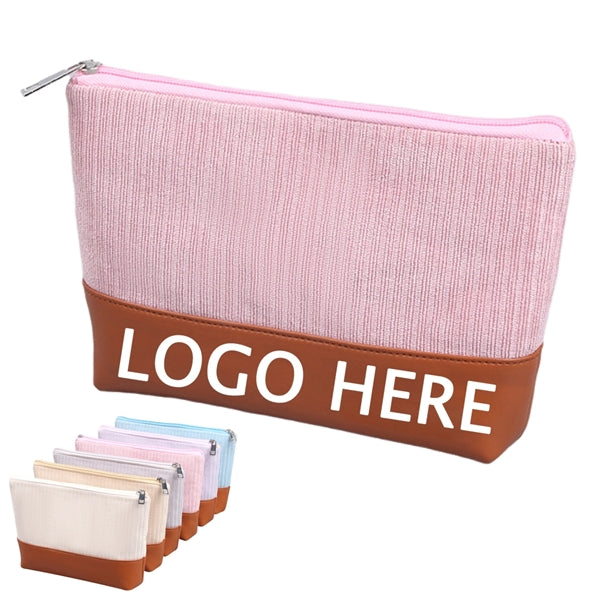Travel Makeup Organizer Pouch & Cosmetic Toiletry Bag