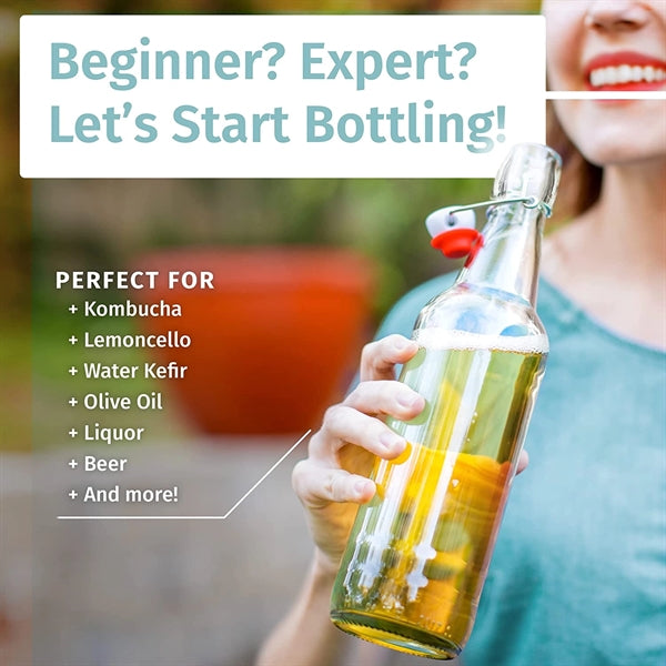 Swing Top Glass Bottles