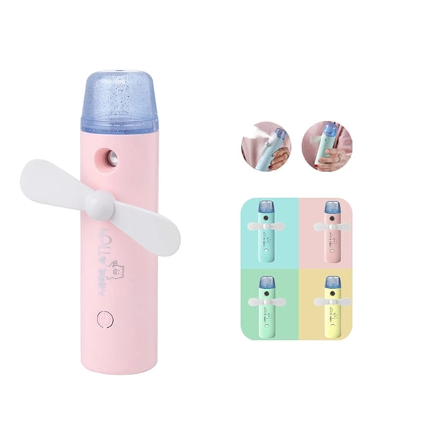 Portable 2 In 1 Mini Fan Humidifier