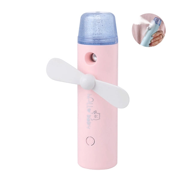 Portable 2 In 1 Mini Fan Humidifier