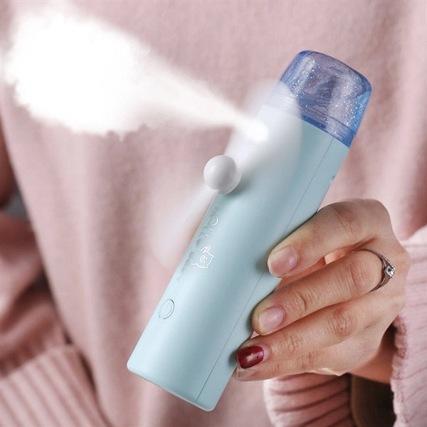 Portable 2 In 1 Mini Fan Humidifier