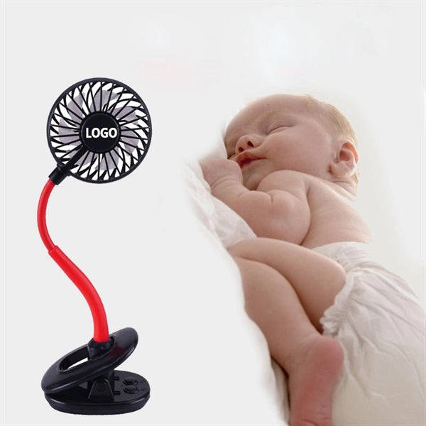 USB Stroller Clip Mini Fan