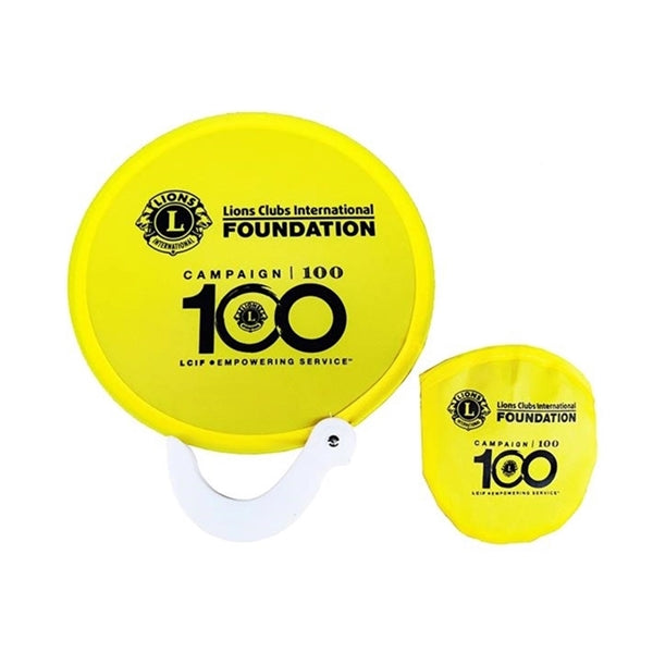 10" Folding Flying Disk With Pouch