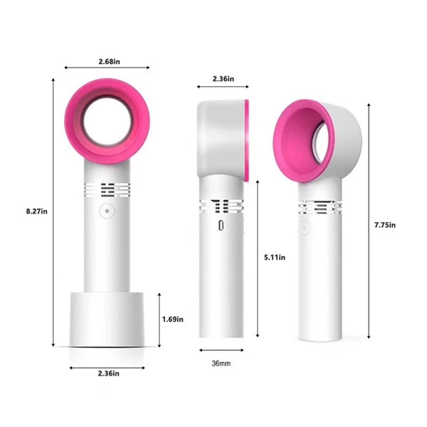 360 Degrees Bladeless Hand Held Fan