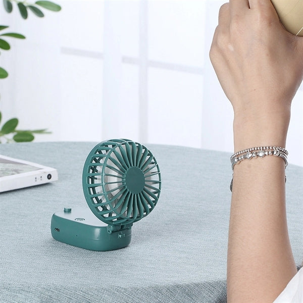Mini USB Accumulator Desk Fan