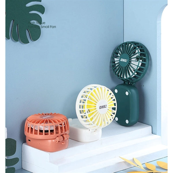 Mini USB Accumulator Desk Fan