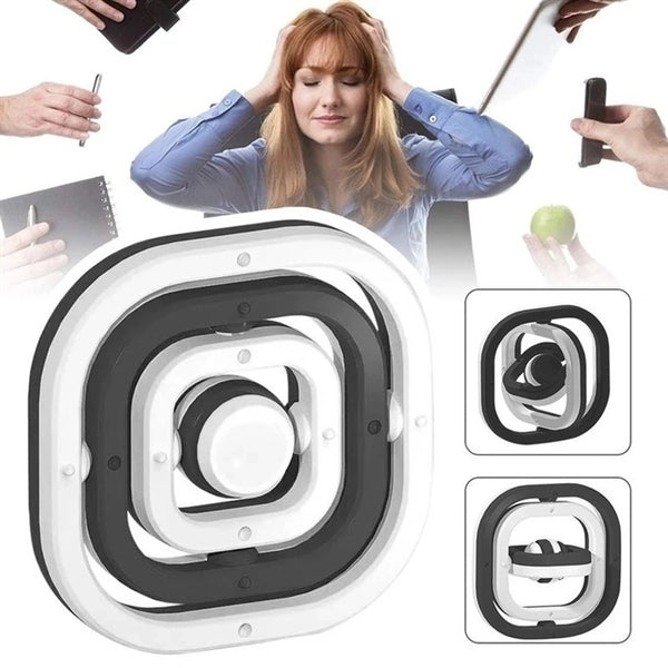 Anti-Stress 3D Flip Finger Spinner Fidget Toy