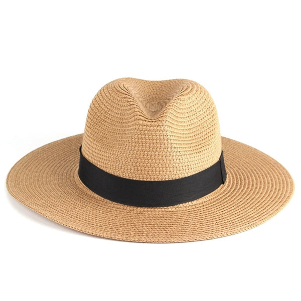 Panama Style Fedora Beach Sun Straw Lifeguard Hat
