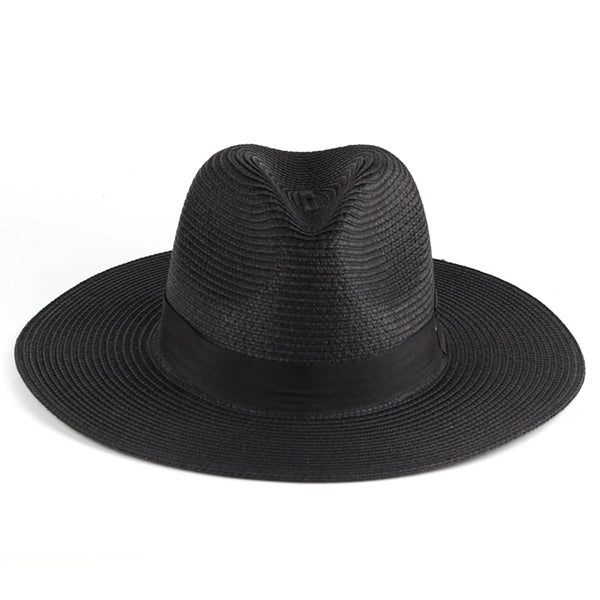Panama Style Fedora Beach Sun Straw Lifeguard Hat