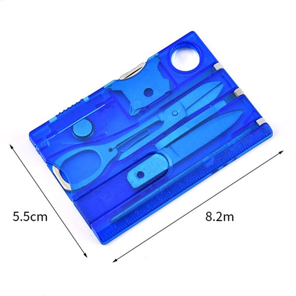 12-in-1 multi function tool kit card