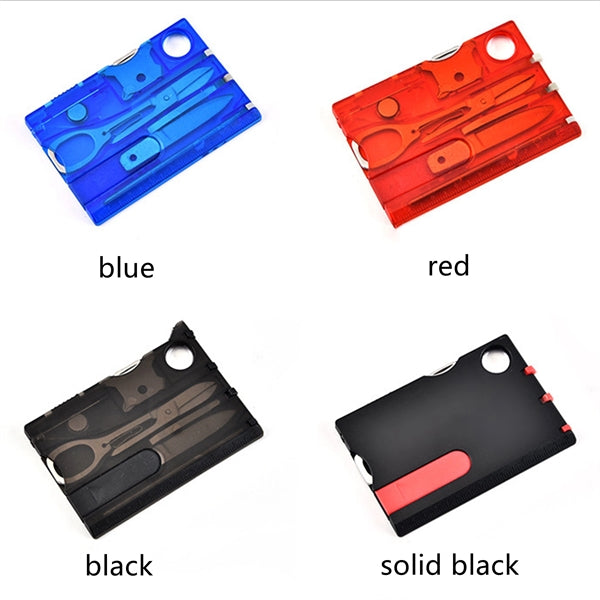 12-in-1 multi function tool kit card