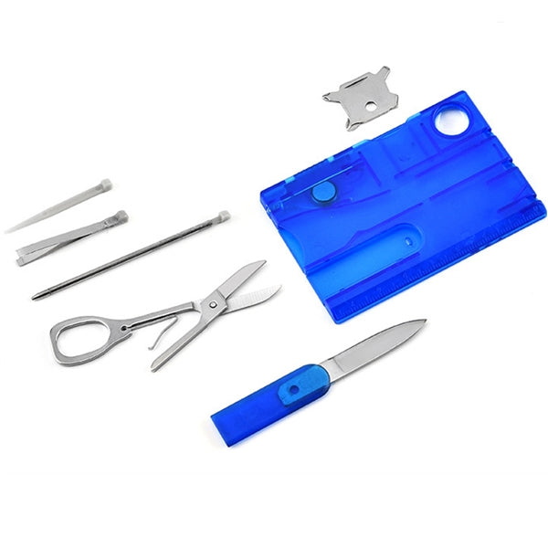 12-in-1 multi function tool kit card