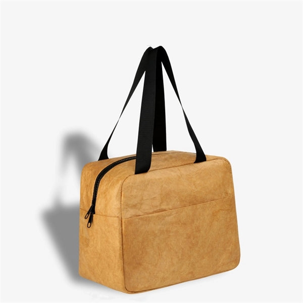 Tyvek splash proof cooler insulated bag with zipper closure