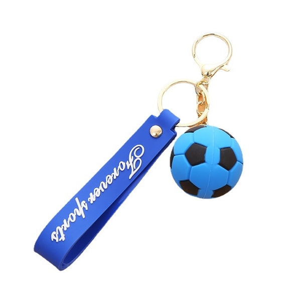 Soccer keychain for boys team sport