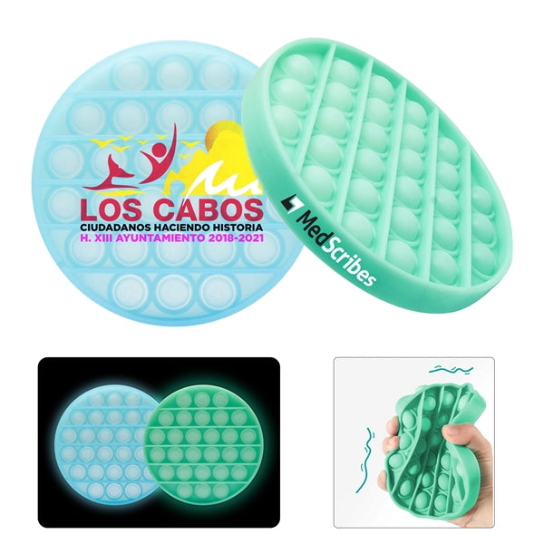 Luminous Round Push Pop Bubble