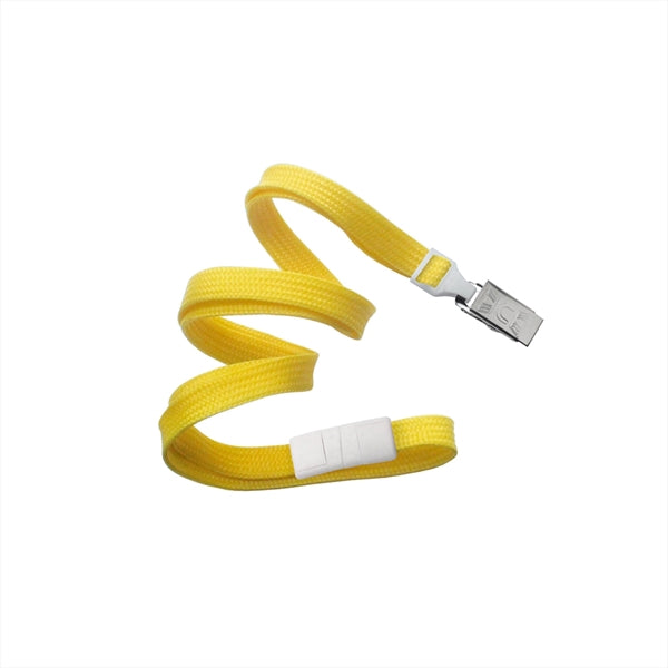 3/8" Tube Blank Lanyard with Breakaway (Bulldog Clip)