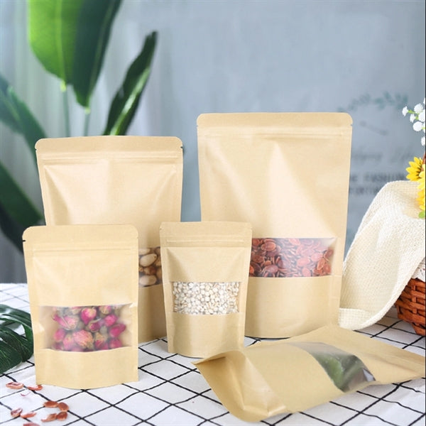 Kraft Paper Food Storage Bag