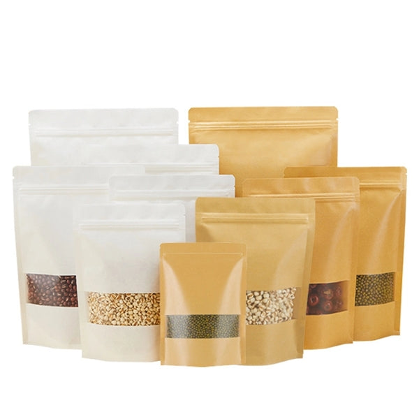 Kraft Paper Food Storage Bag
