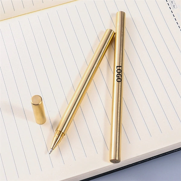 Cylindrical Brass Pen