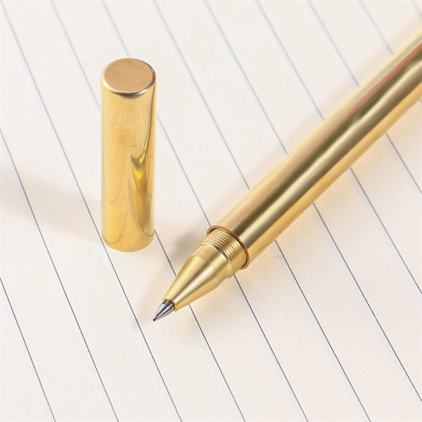 Cylindrical Brass Pen