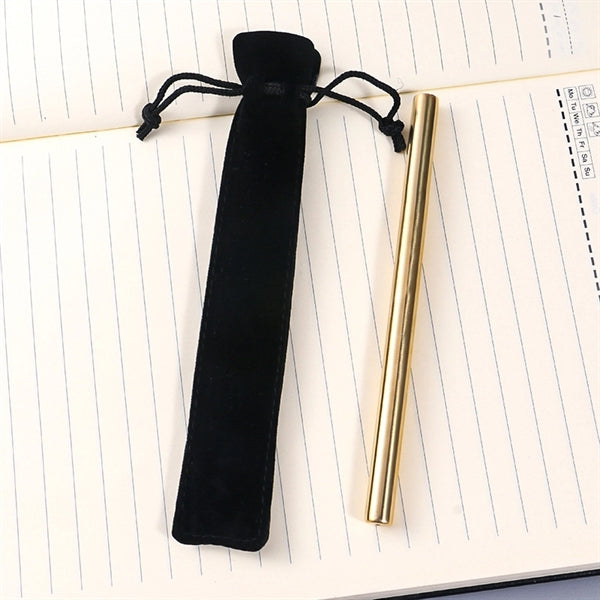 Cylindrical Brass Pen