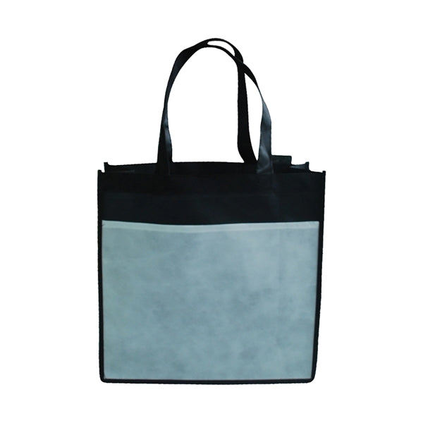 Front Pocket PET Bags X stitching