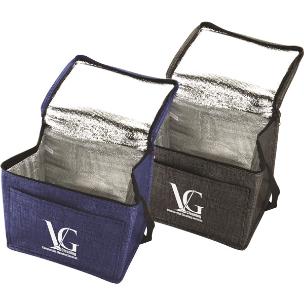 Silver Tone Cooler Bag