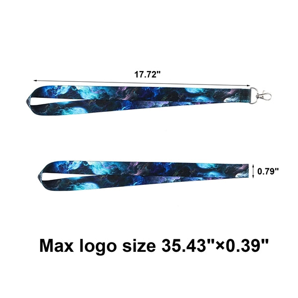 3/4" Autism Awareness Lanyard