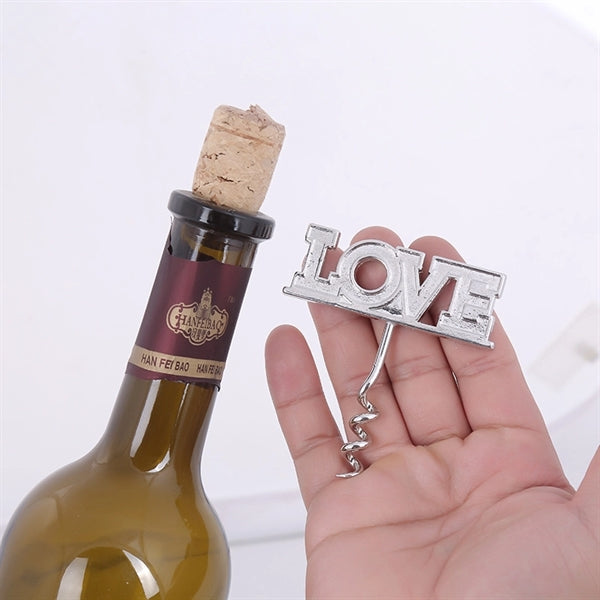 Creative Heart-shaped Wine Bottle Opener Corkscrew
