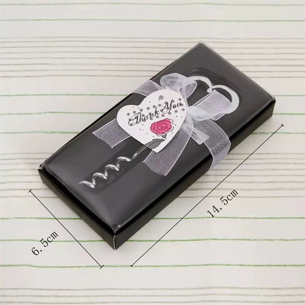 Creative Heart-shaped Wine Bottle Opener Corkscrew