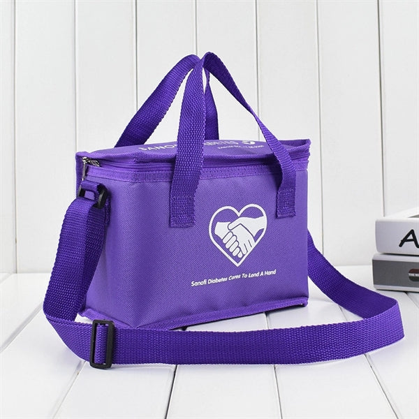 Printed 600D Polyester Cooler Bag