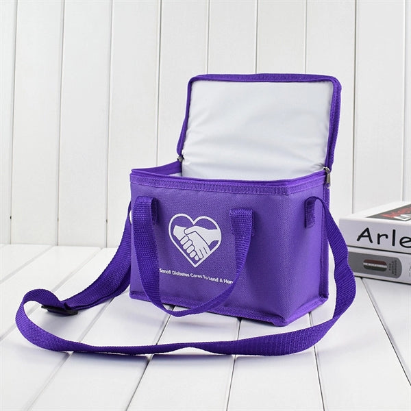 Printed 600D Polyester Cooler Bag