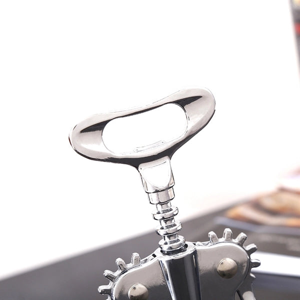 Multi-functional Classic Winged Corkscrew with Cap Lifter