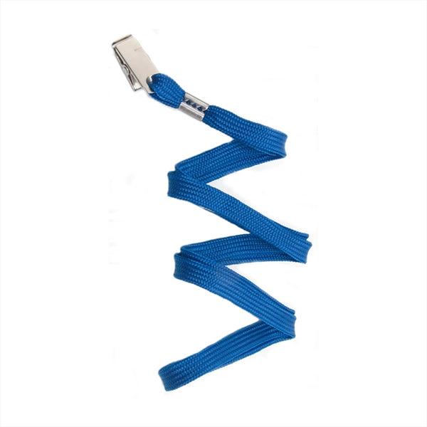 3/8" Tube Blank Lanyard (Bulldog Clip)