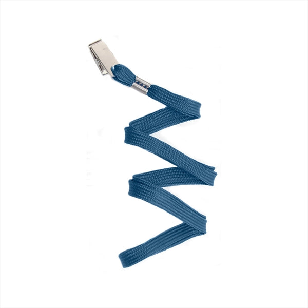 3/8" Tube Blank Lanyard (Bulldog Clip)