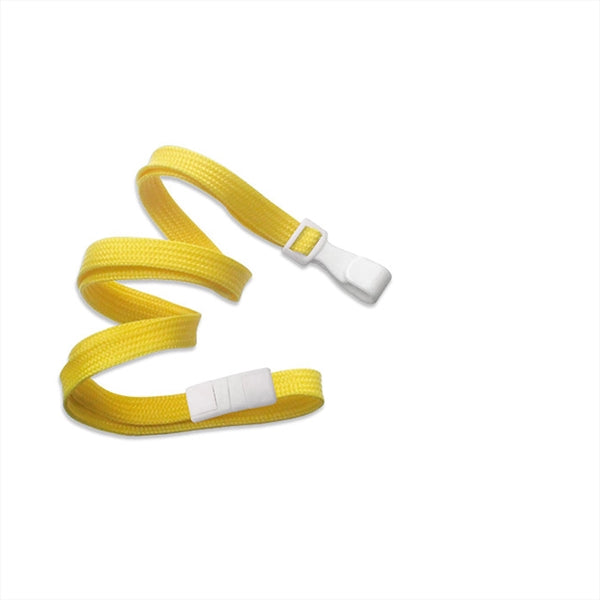 3/8" Tube Blank Lanyard with Breakaway (Wide Plastic J-Hook)