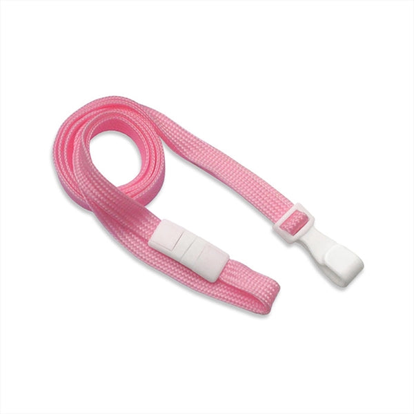 3/8" Tube Blank Lanyard with Breakaway (Wide Plastic J-Hook)