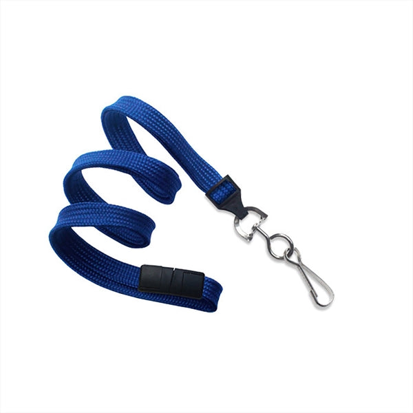 3/8" Tube Blank Lanyard with Breakaway (J-Hook)