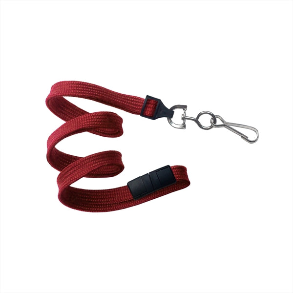 3/8" Tube Blank Lanyard with Breakaway (J-Hook)